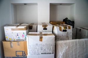 packed boxes ready to move