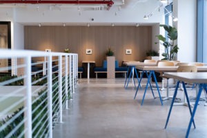 modern common area