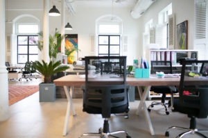 office chair in an office setting