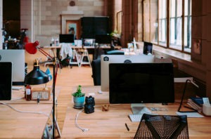office working space