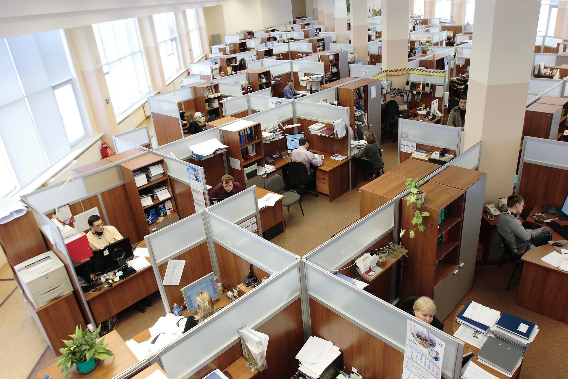 Cubicles Vs Open Office Space Marathon Building Environments