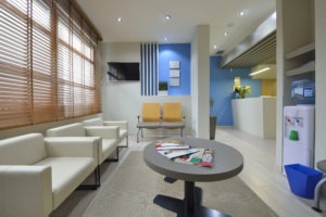 healthcare office with new furniture showing furniture standards for healthcare facilities