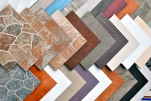 Ceramic flooring tiles in different colors to show the benefits of modern ceramic flooring