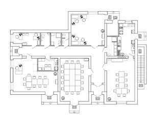 office design floorplan blueprints