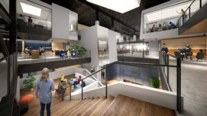 Bungie offices staircase