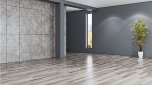 A sleek, modern office floor